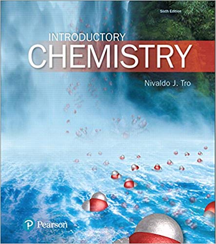 Test Bank for Introductory Chemistry 6th Edition by Nivaldo J. Tro