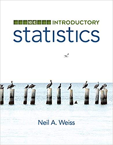 Test Bank for Introductory Statistics 10th Edition by Neil A. Weiss
