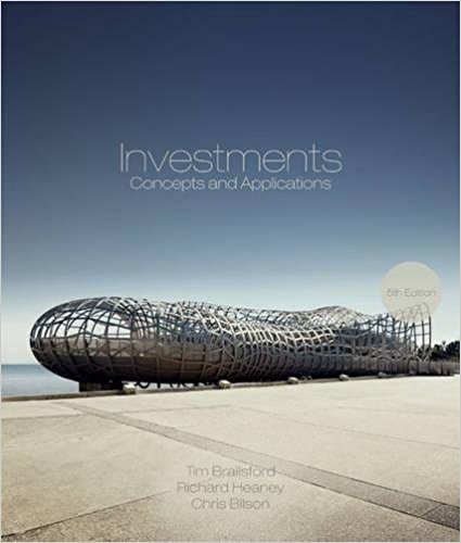 Test Bank for Investments Concepts and Applications 5th Edition by Richard Heaney