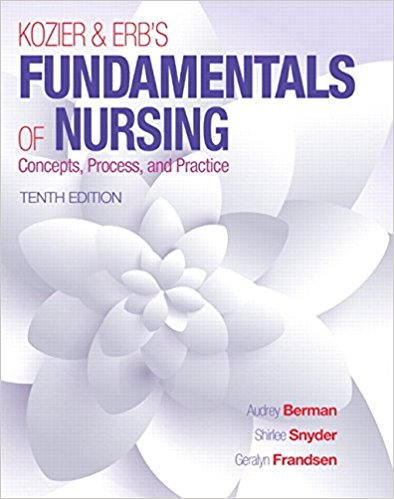 Test Bank for Kozier and Erbs Fundamentals of Nursing 10th Edition by Berman