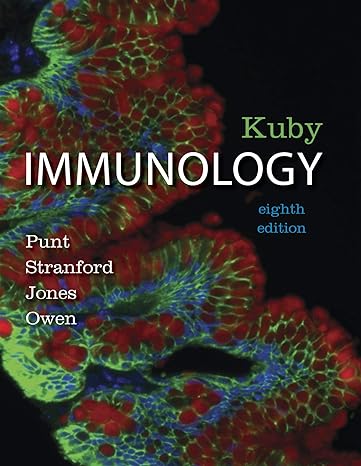Test Bank for Kuby Immunology 8th Edition by Jenni Punt