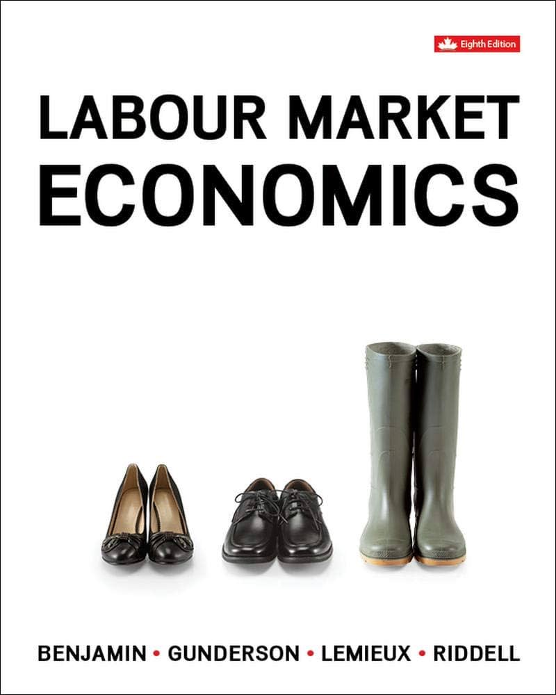 Test Bank for Labour Market Economics 8th Canadian Edition by Dwayne Benjamin