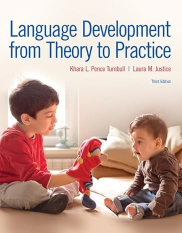 Test Bank for Language Development From Theory to Practice 3rd Edition by Khara L. Pence Turnbull