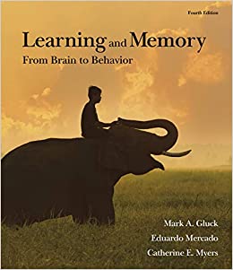 Test Bank for Learning and Memory From Brain to Behavior 4th Edition by Mark A. Gluck