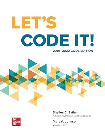Test Bank for Lets Code It! 2019 2020 Code Edition 2th by Shelley Safian and Mary Johnso
