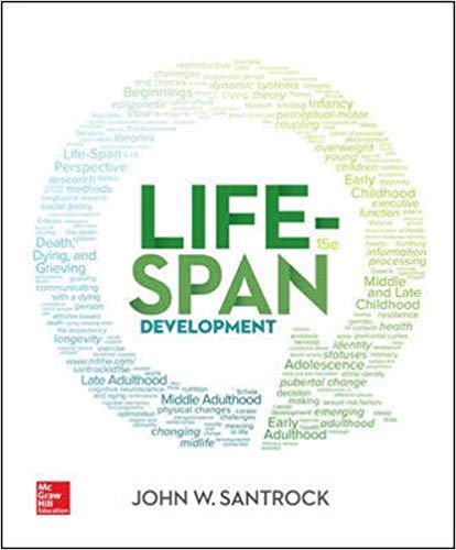 Test Bank for Life Span Development 15th Edition by John W Santrock