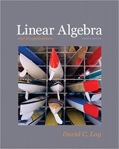 Test Bank for Linear Algebra and Its Applications 4th Edition by David C. Lay
