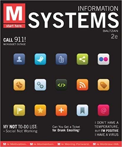 Test Bank for M Information Systems 2nd Edition by Paige Baltzan