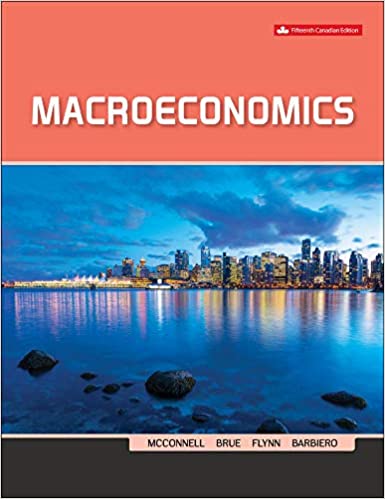 Test Bank for Macroeconomics 15th Canadian Edition by Campbell R. McConnell