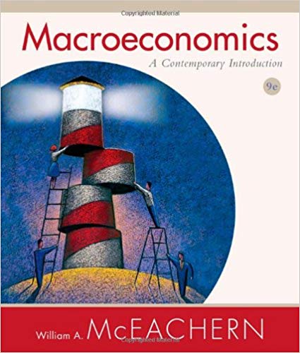 Test Bank for Macroeconomics A Contemporary Introduction 9th Edition by William A. McEachern
