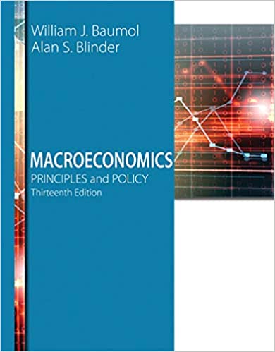 Test Bank for Macroeconomics Principles and Policy 13th Edition by William J. Baumol