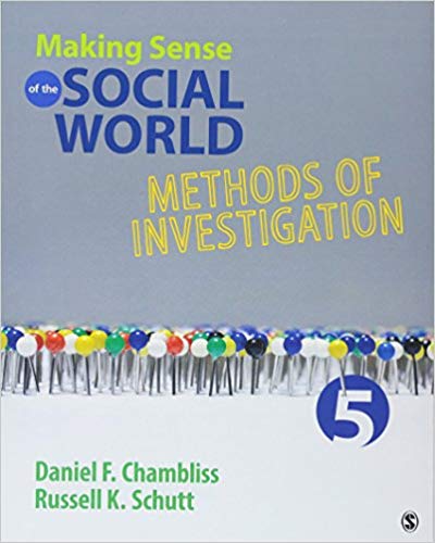 Test Bank for Making Sense of the Social World Methods of Investigation 5th Edition by Daniel F. Chambliss