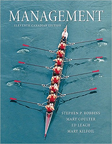 Test Bank for Management 11th Canadian Edition by Stephen P. Robbins