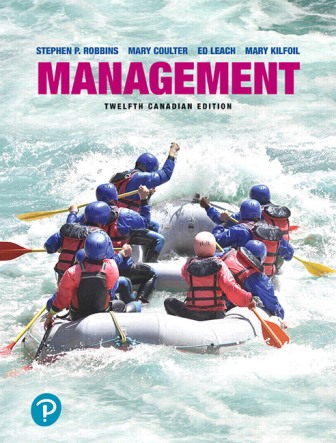 Test Bank for Management 12th Canadian Edition by Stephen P. Robbins
