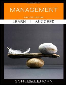 Test Bank for Management 12th Edition by John R. Schermerhorn