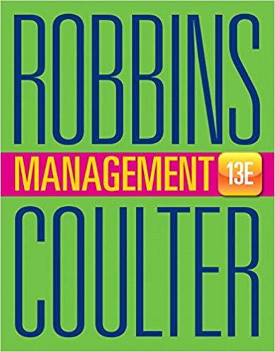 Test Bank for Management 13th Edition by Stephen P. Robbins