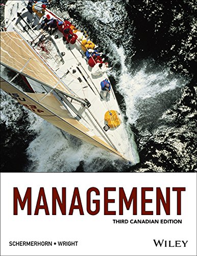 Test Bank for Management 3rd Canadian Edition by John R. Schermerhorn