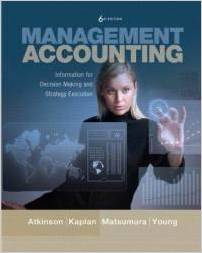 Test Bank for Management Accounting 6th Edition by Anthony A. Atkinson