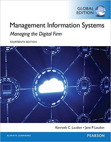 Test Bank for Management Information Systems Global 14th Edition by Kenneth C. Laudon