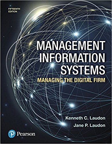 Test Bank for Management Information Systems Managing the Digital Firm 15th Edition by Kenneth C. Laudon