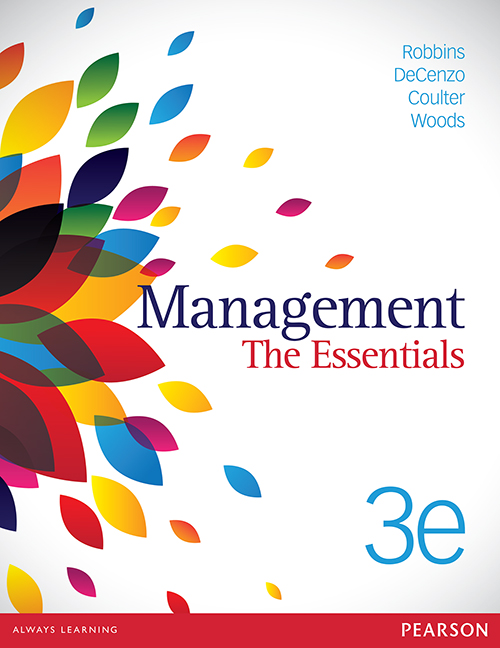 Test Bank for Management The Essentials 3rd Australia Edition by Stephen Robbins