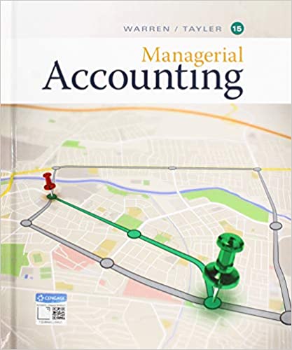 Test Bank for Managerial Accounting 15th Edition by Carl S. Warren