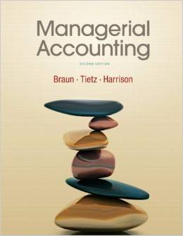 Test Bank for Managerial Accounting 2nd Edition by Karen W. Braun