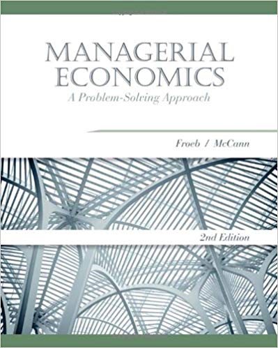 Test Bank for Managerial Economics A Problem Solving Approach 2nd Edition by Luke M. Froeb