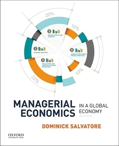 Test Bank for Managerial Economics in a Global Economy 9th Edition by Dominick Salvatore
