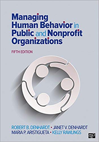 Test Bank for Managing Human Behavior in Public and Nonprofit Organizations 5th Edition by Robert B. Denhardt