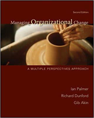 Test Bank for Managing Organizational Change A Multiple Perspectives Approach 2nd Edition by Ian Palmer