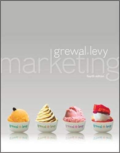 Test Bank for Marketing 4th Edition by Dhruv Grewal