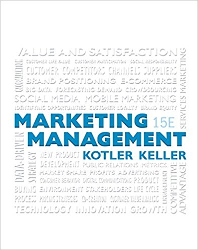 Test Bank for Marketing Management 15th Edition by Philip Kotler