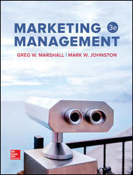 Test Bank for Marketing Management 3rd Edition by Greg Marshall - Marketing Management by Greg Marshall