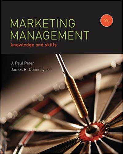 Test Bank for MARKETING MANAGEMENT 9th Edition by J. Paul Peter