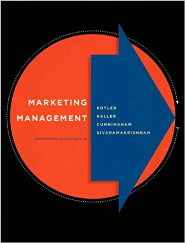 Test Bank for Marketing Management Fourteenth Canadian Edition by Philip T. Kotler
