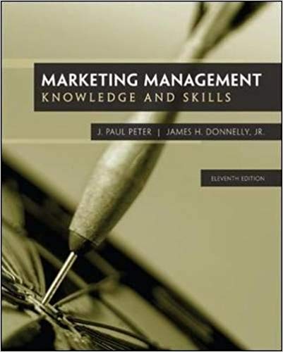 Test Bank for Marketing Management Knowledge and Skills 11th Edition by J. Paul Peter