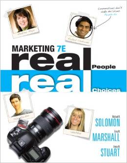 Test Bank for Marketing Real People Real Choices 7th Edition by Michael R. Solomon