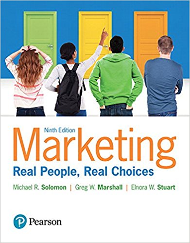 Test Bank for Marketing Real People Real Choices 9th Edition by Michael R. Solomon