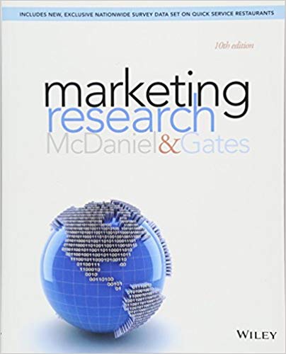 Test Bank for Marketing Research 10th Edition by Carl McDaniel Jr.