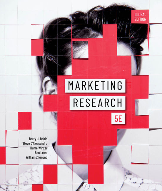 Test Bank for Marketing Research 5th Edition by Steve DAlessandro