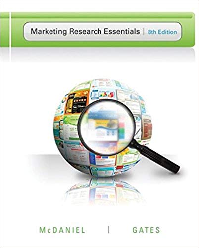 Test Bank for Marketing Research Essentials 8th Edition by Carl McDaniel Jr.