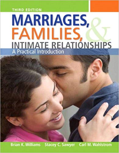 Test Bank for Marriages Families and Intimate Relationships 3rd Edition by Brian K. Williams