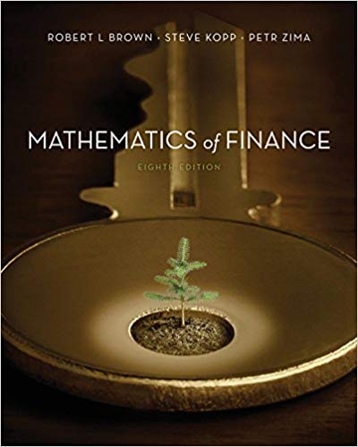 Test Bank for Mathematics of Finance 8th Edition by Robert Brown