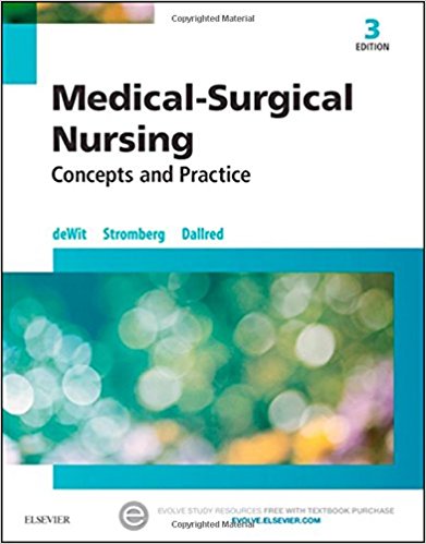 Test Bank for Medical Surgical Nursing Concepts and Practice 3rd Edition by deWit