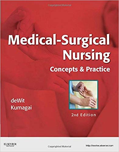 Test Bank for Medical Surgical Nursing Concepts Practice 2nd Edition by Susan C. deWit