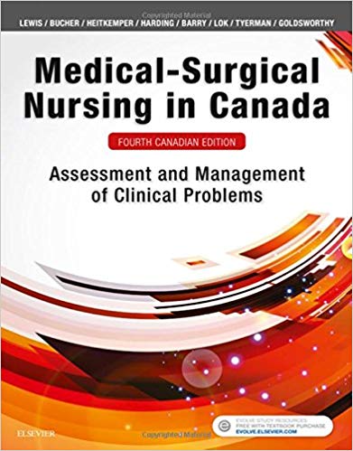 Test Bank for Medical Surgical Nursing in Canada 4th Edition by Lewis
