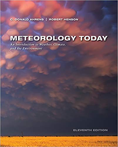 Test Bank for Meteorology Today 11th Edition by C. Donald Ahrens