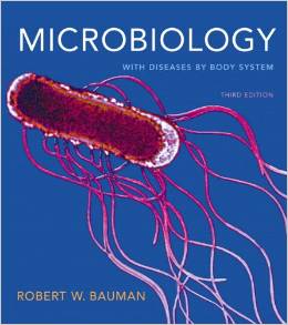 Test Bank for Microbiology with Diseases by Body System 3rd Edition by Robert W. Bauman