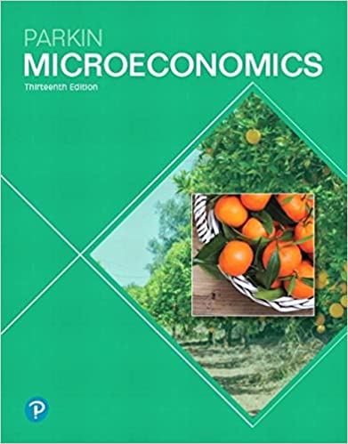 Test Bank for Microeconomics 13th Edition by Michael Parkin